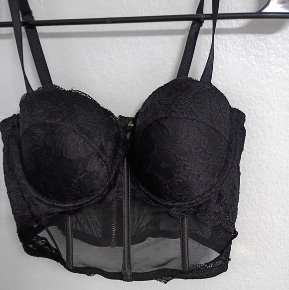 Baby Phat Black Lace Bustier - Picture 2 of 7